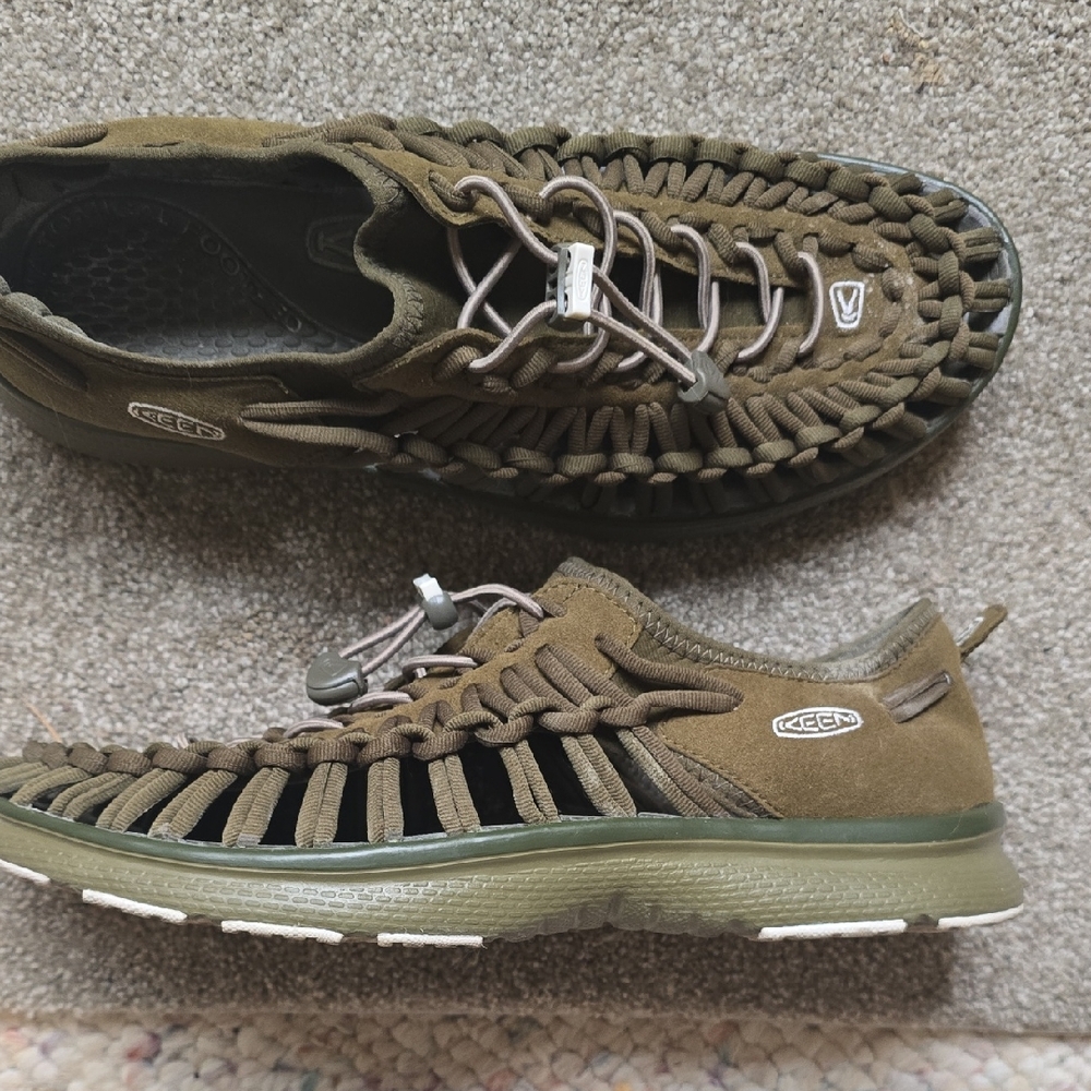Keen Men's Brown Woven Sandals